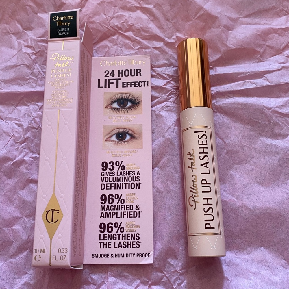 Charlotte Tilbury Pillow Talk Push Up Lashes Mascara Full Size (BNIB)